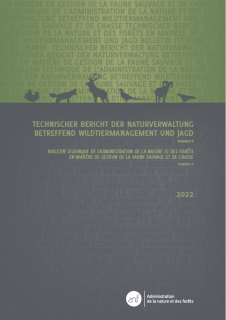 Bulletin technique de l'administration de la nature et des forêts en matière de gestion de la faune sauvage et de chasse - numéro 9